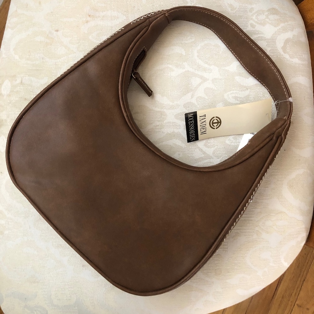 NEW Tandem Brown Slim Handbag